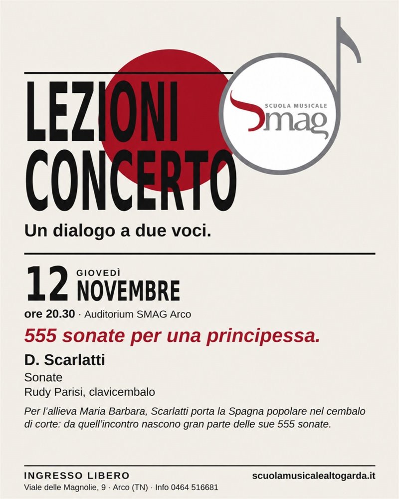 Lezione concerto - 12 novembre